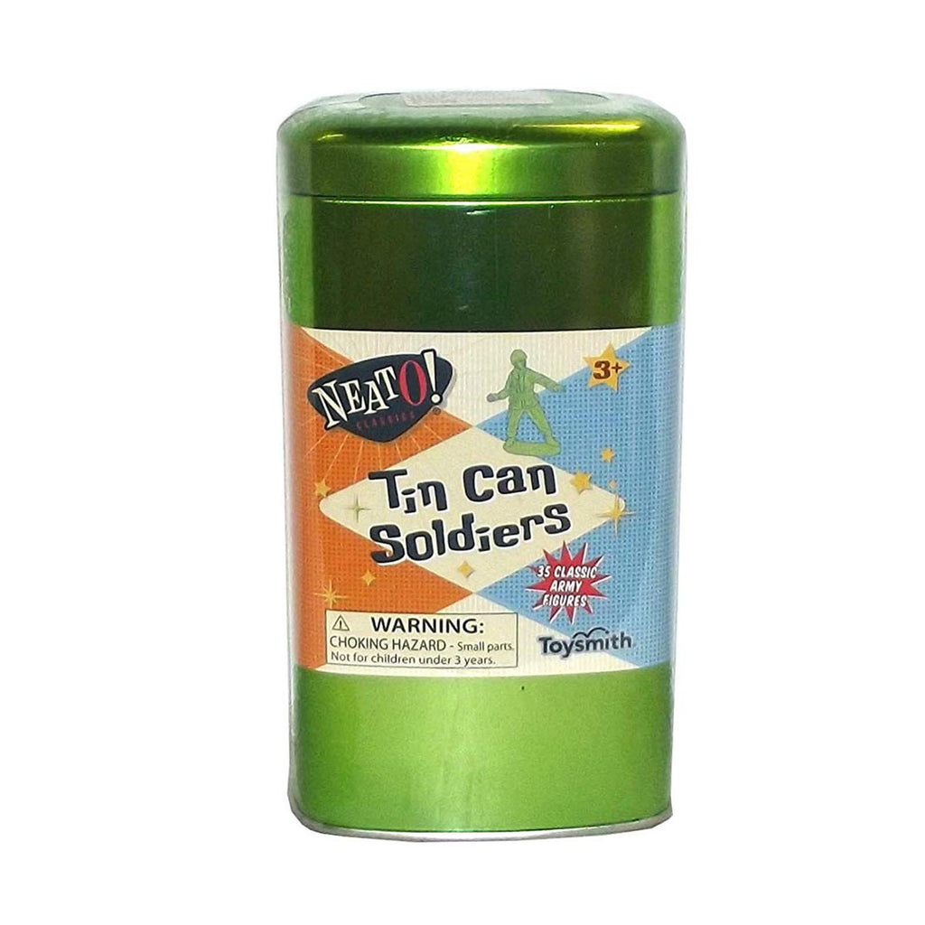 Neat O Tin Can Soldiers 35 Count Army Figures - Radar Toys