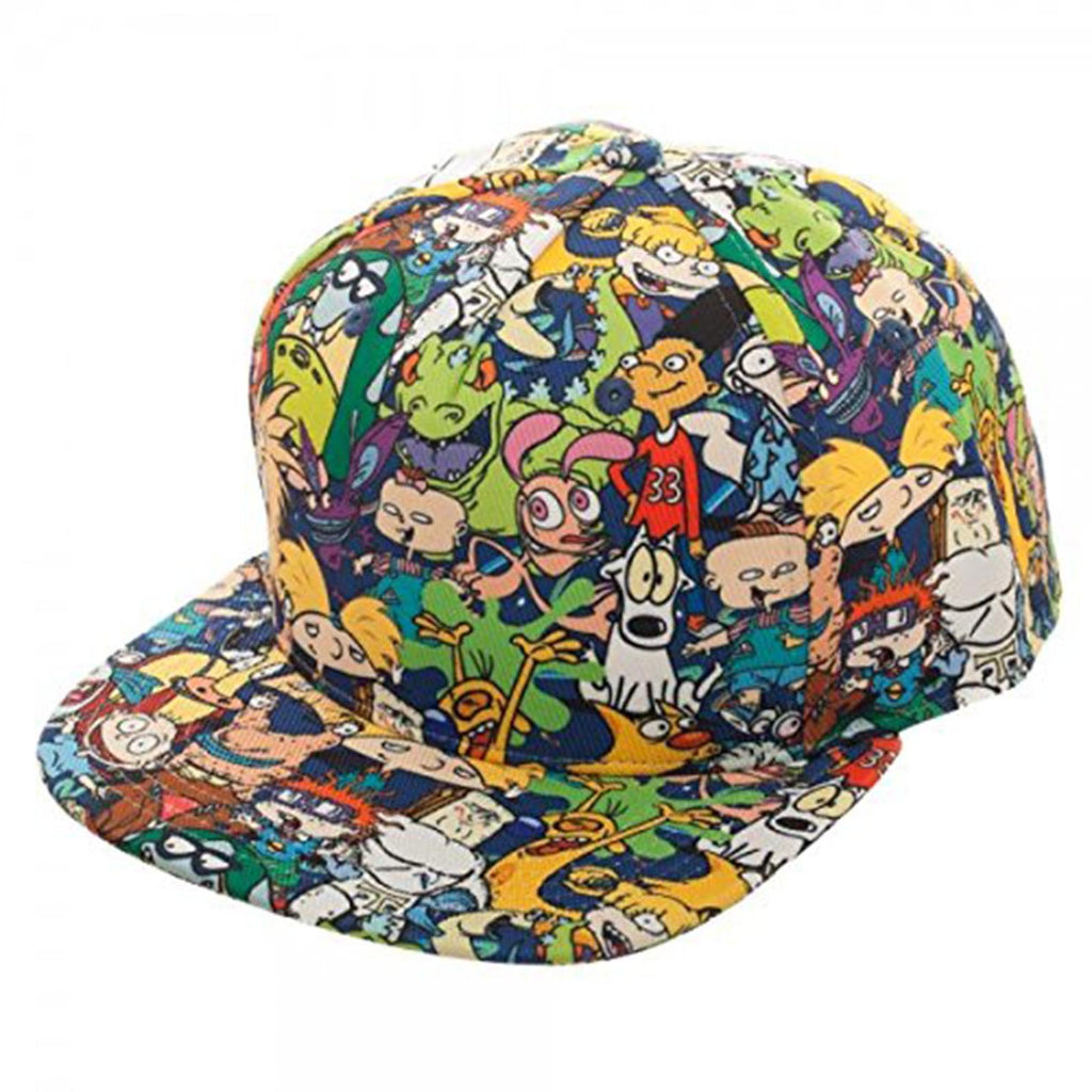 Nickelodeon 90's Toons Sublimated Adjustable Hat