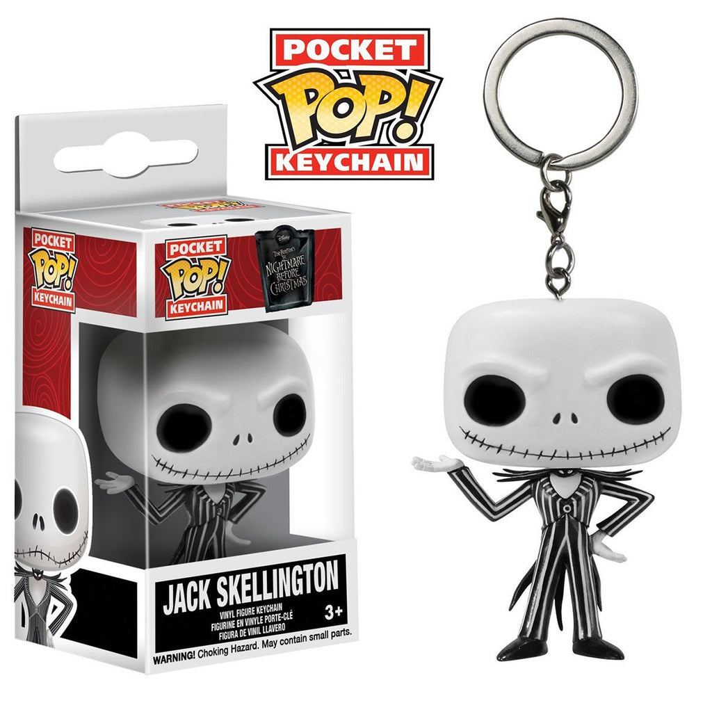 Nightmare Before Christmas Pocket POP Jack Figure Keychain