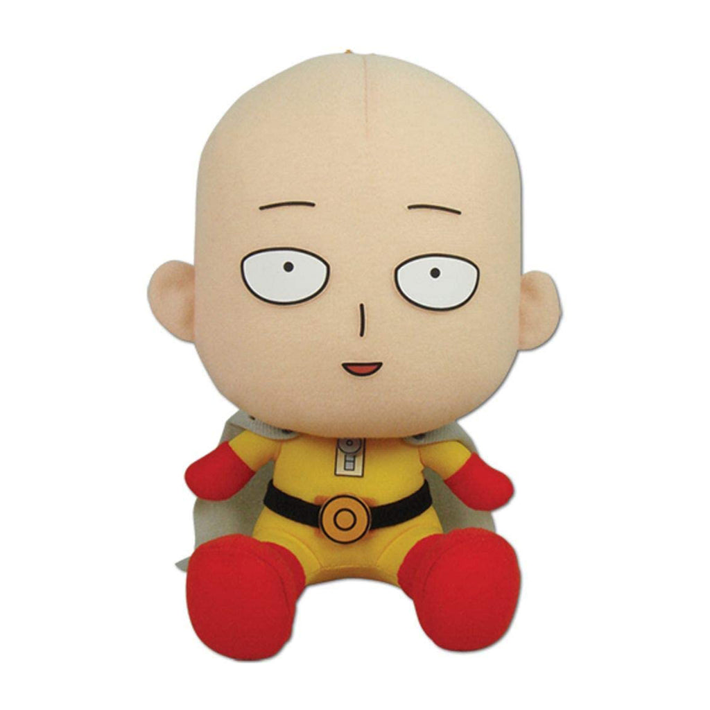 One Punch Man Saitama Sitting Pose 7 Inch Plush Figure - Radar Toys