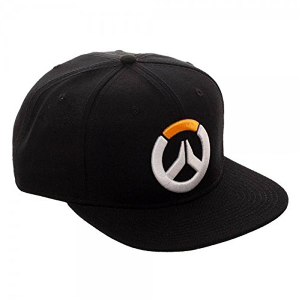Overwatch Black Logo Snapback Hat