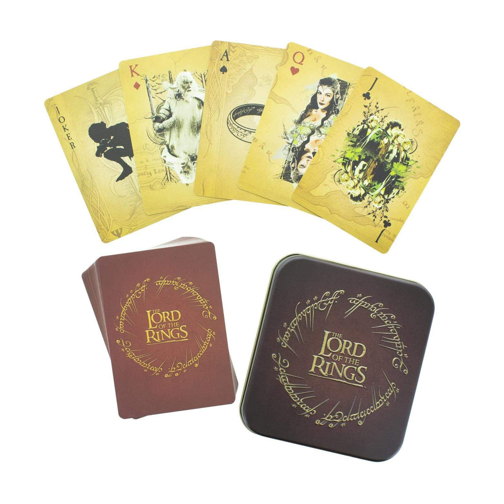 Paladone Lord Of The Rings Playing Cards Tin