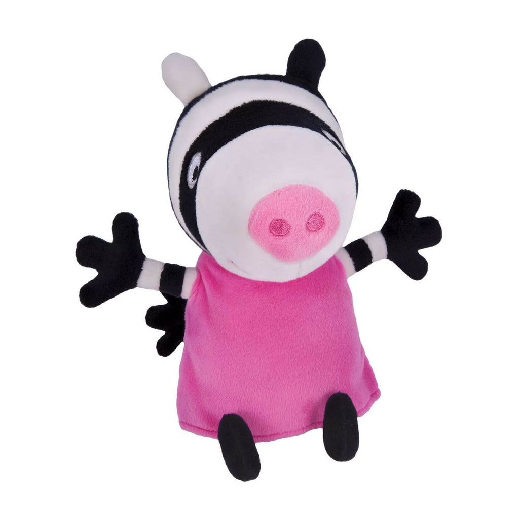 Peppa Pig Zoe Zebra 6 Inch Plush Figure - Radar Toys