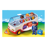 Playmobil 123 Airport Shuttle Bus Building Set 6773 - Radar Toys