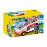 Playmobil 123 Airport Shuttle Bus Building Set 6773 - Radar Toys