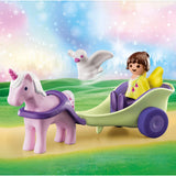 Playmobil 123 Unicorn Carriage With Fairy Set 70401 - Radar Toys