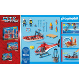 Playmobil City Action Fire Rescue Mission Building Set 70335 - Radar Toys