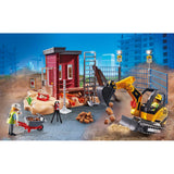 Playmobil City Action Mini Excavator Building Set 70443 - Radar Toys