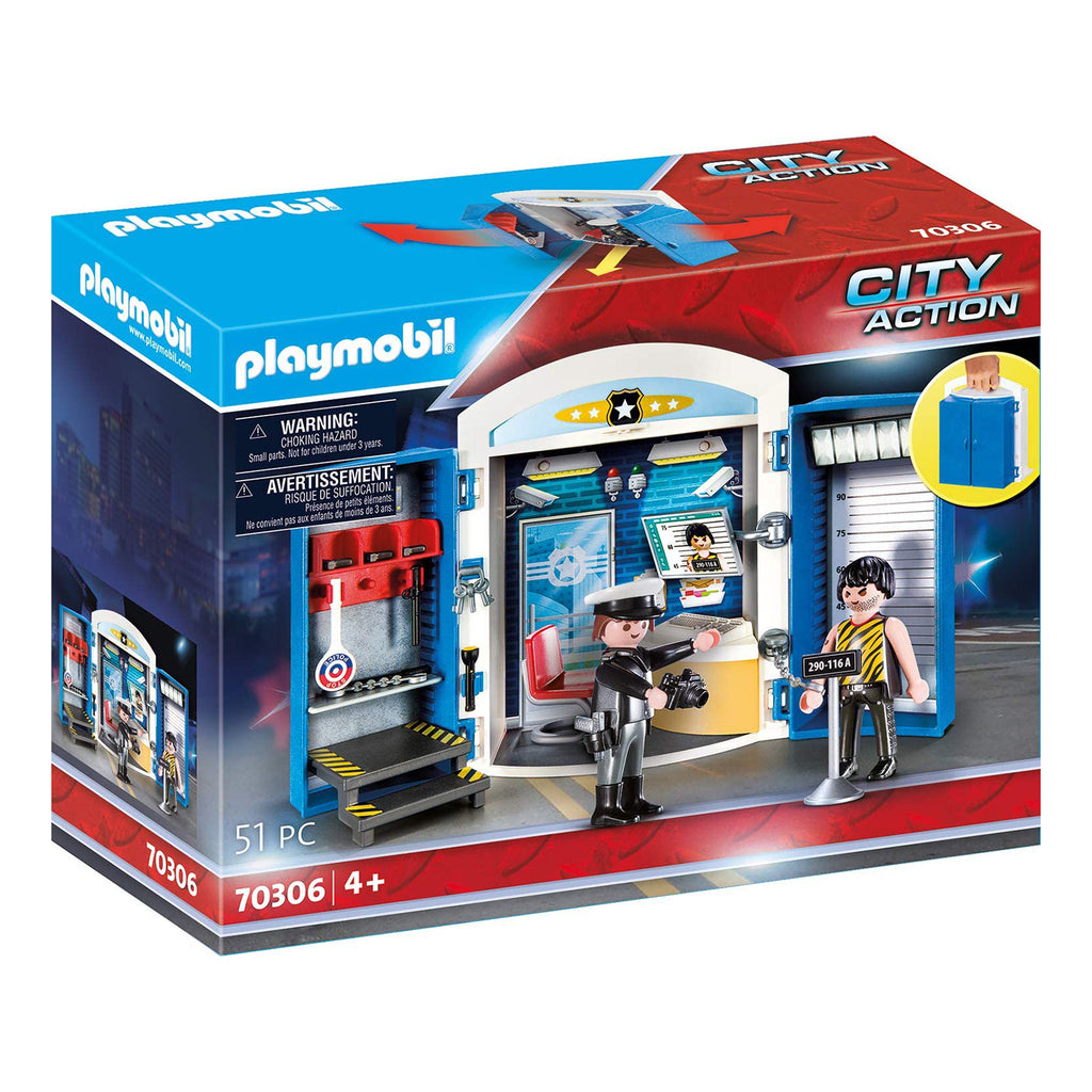 Playmobil City Action Police Station Play Box Building Set 70306 - Radar Toys