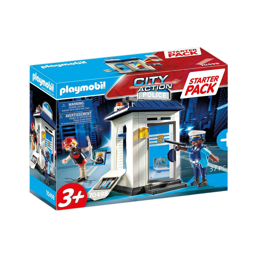 Playmobil City Action Police Station Starter Pack Building Set 70498 - Radar Toys