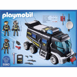 Playmobil City Action Tactical Unit Truck Building Set 9360 - Radar Toys