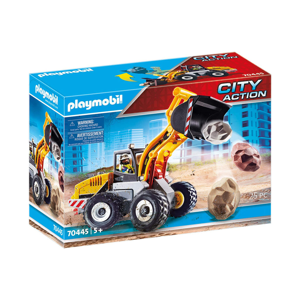 Playmobil City Action Wheel Loader Building Set 70445 - Radar Toys