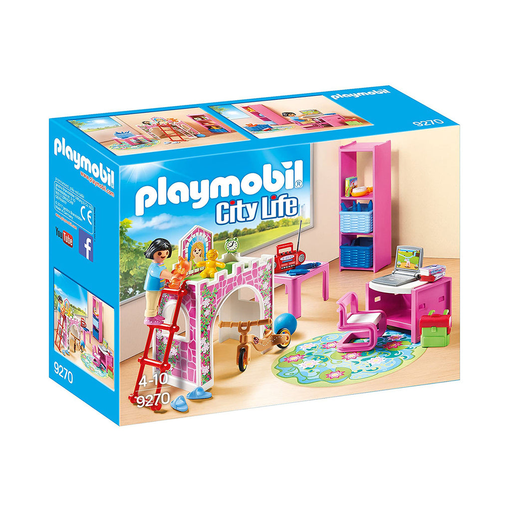 Playmobil City Life Children's Room Building Set 9270 - Radar Toys