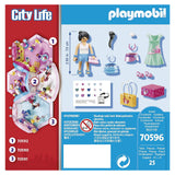 Playmobil City Life Shopping Trip Building Set 70596 - Radar Toys
