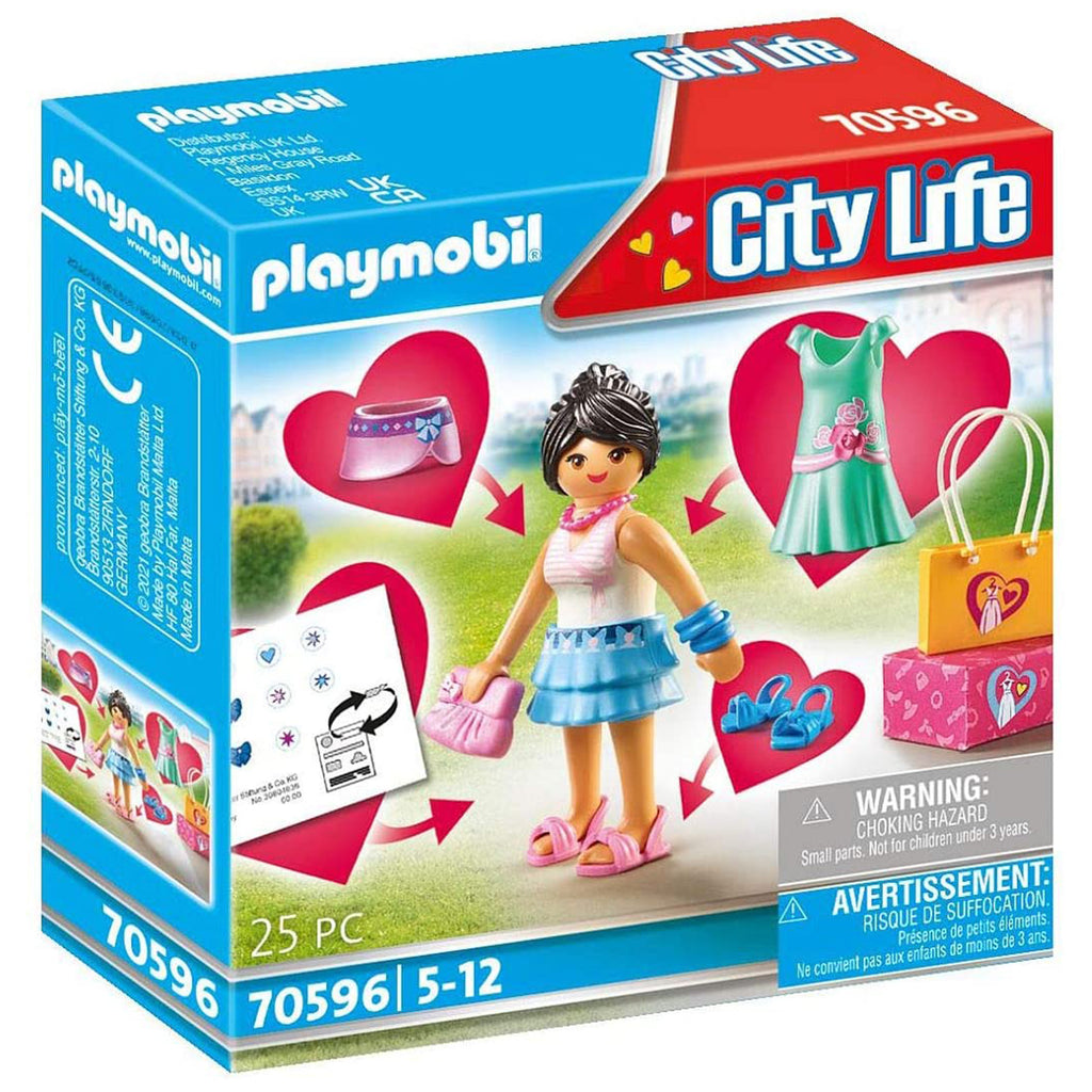 Playmobil City Life Shopping Trip Building Set 70596 - Radar Toys