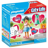 Playmobil City Life Shopping Trip Building Set 70596 - Radar Toys
