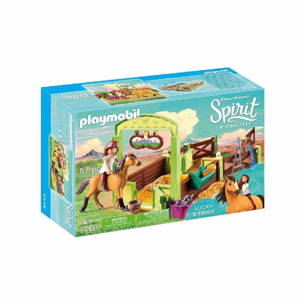 Playmobil Dreamworks Lucky And Spirit Building Set 9478 - Radar Toys