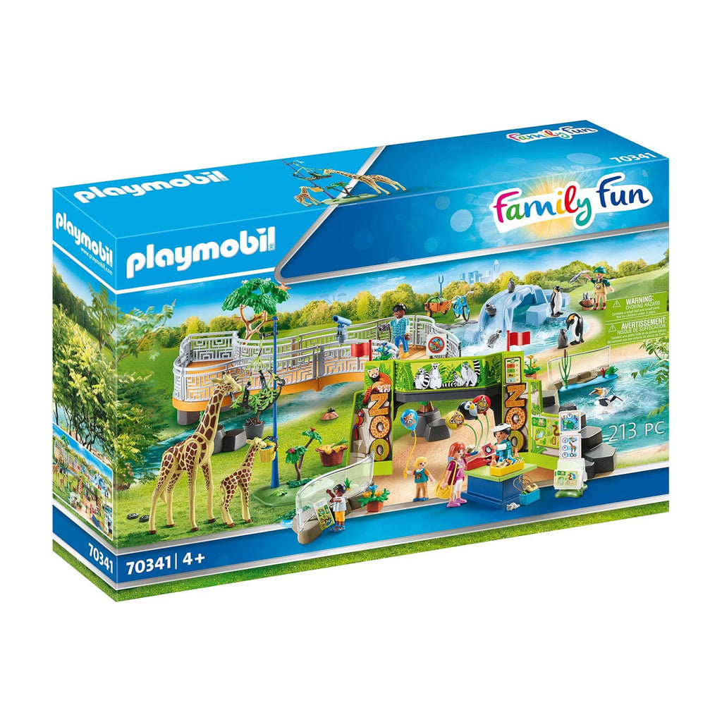 Playmobil Family Fun Large City Zoo Building Set 70341 - Radar Toys