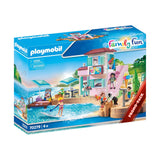 Playmobil Family Fun Waterfront Ice Cream Shop Building Set 70279 - Radar Toys