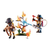 Playmobil Forest Fire Squad Building Set 70488 - Radar Toys