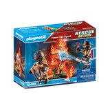 Playmobil Forest Fire Squad Building Set 70488 - Radar Toys