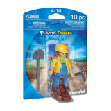 Playmobil Playmo-Friends Construction Worker Building Set 70560 - Radar Toys