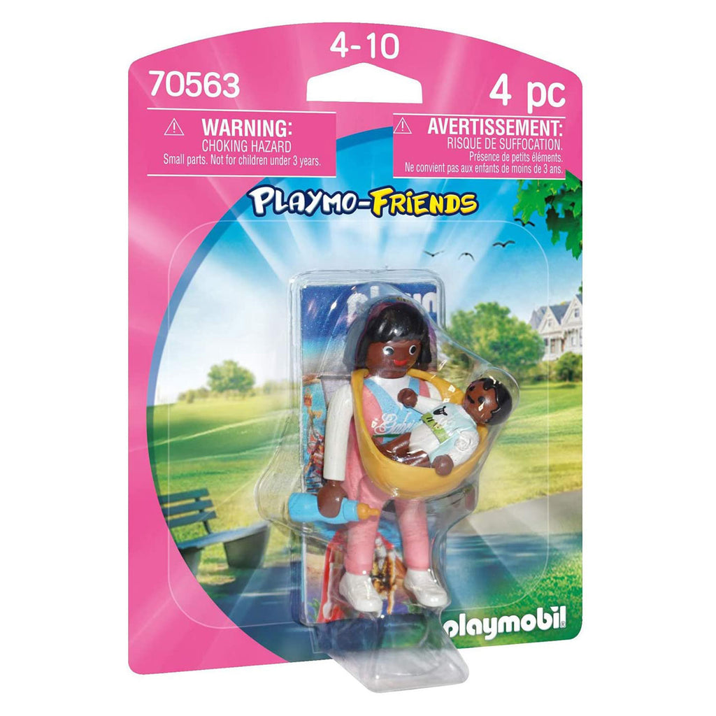 Playmobil Playmo-Friends Mother With Baby Carriers 70563 - Radar Toys