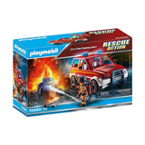 Playmobil Rescue Action City Fire Emergency Building Set 70490 - Radar Toys