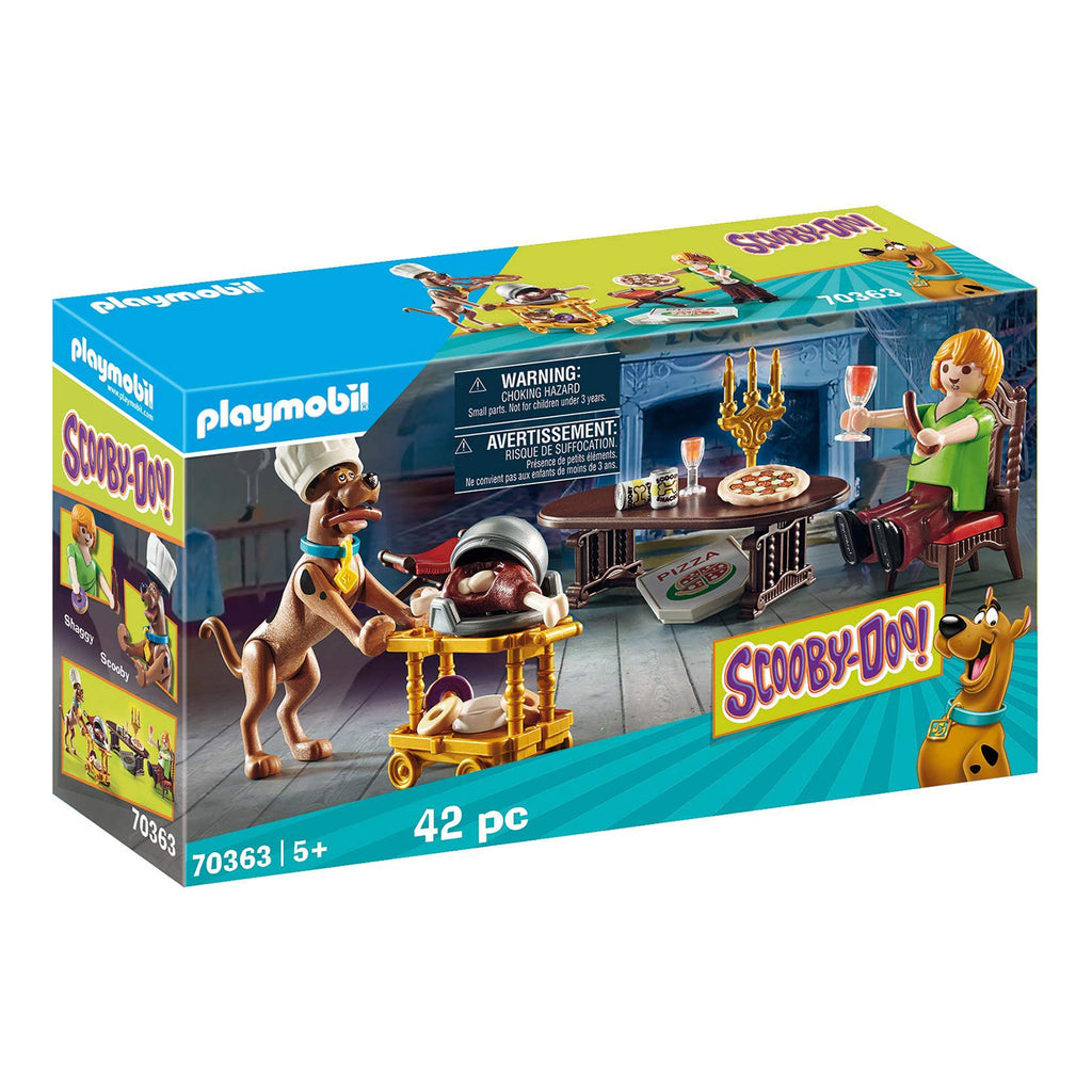 Playmobil Scooby-Doo Dinner With Shaggy Building Set 70363 - Radar Toys