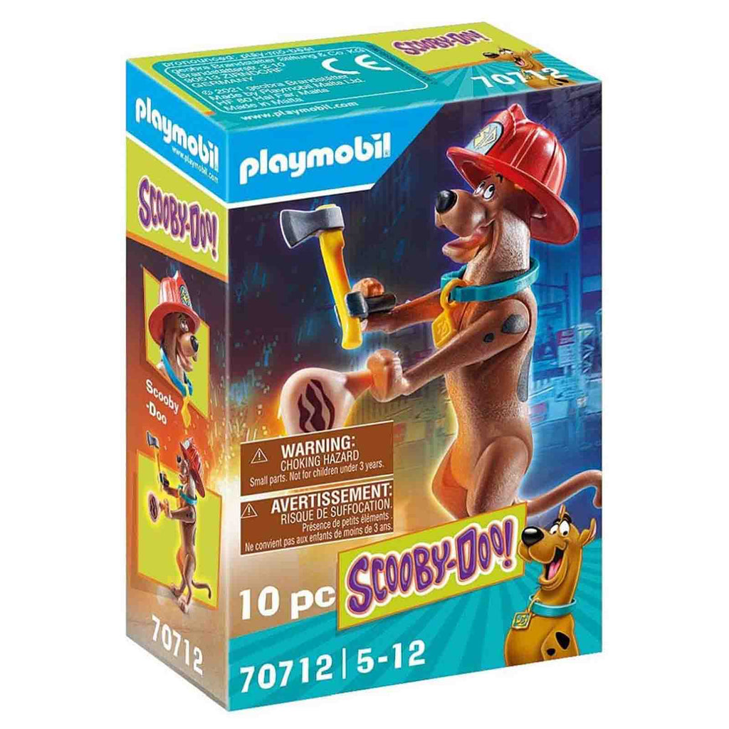 Playmobil Scooby-Doo Firefighter Figure 70712 - Radar Toys