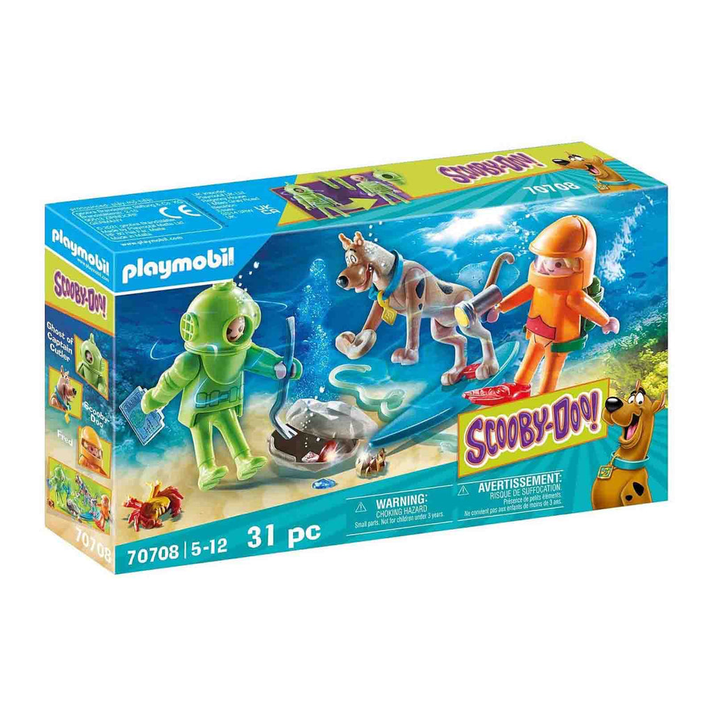 Playmobil Scooby-Doo! Adventure With Ghost Of Captain Cutler 70708 - Radar Toys
