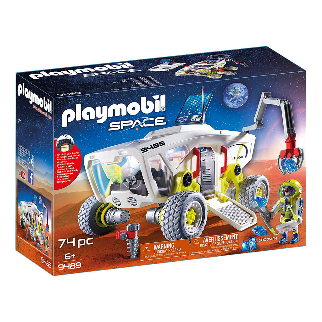 Playmobil Space Mars Research Vehicle Building Set 9489 - Radar Toys