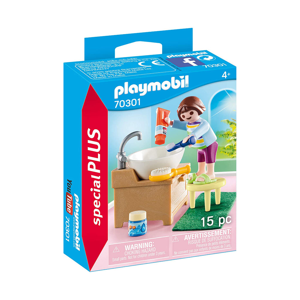 Playmobil Special Plus Children's Morning Routine Building Set 70301 - Radar Toys