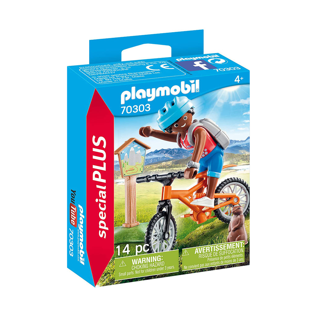 Playmobil Special Plus Mountains Biker Building Set 70303 - Radar Toys