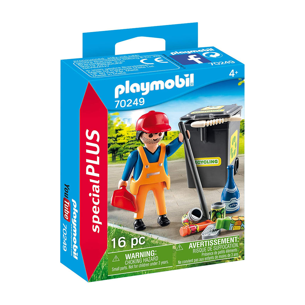 Playmobil Special Plus Street Cleaner Building Set 70249 - Radar Toys