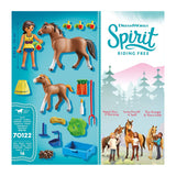 Playmobil Spirit Riding Free Pru With Horse And Foal 70122 - Radar Toys
