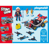 Playmobil Stunt Show Fire Quad Building Set 70554 - Radar Toys