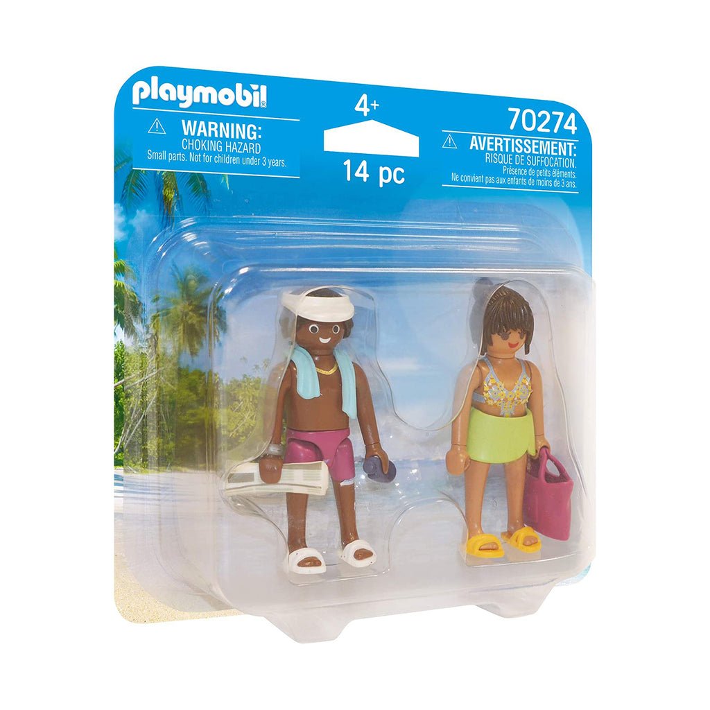 Playmobil Vacation Couple Duo Pack Building Set 70274 - Radar Toys
