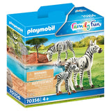 Playmobil Zebras With Foal Set 70356 - Radar Toys