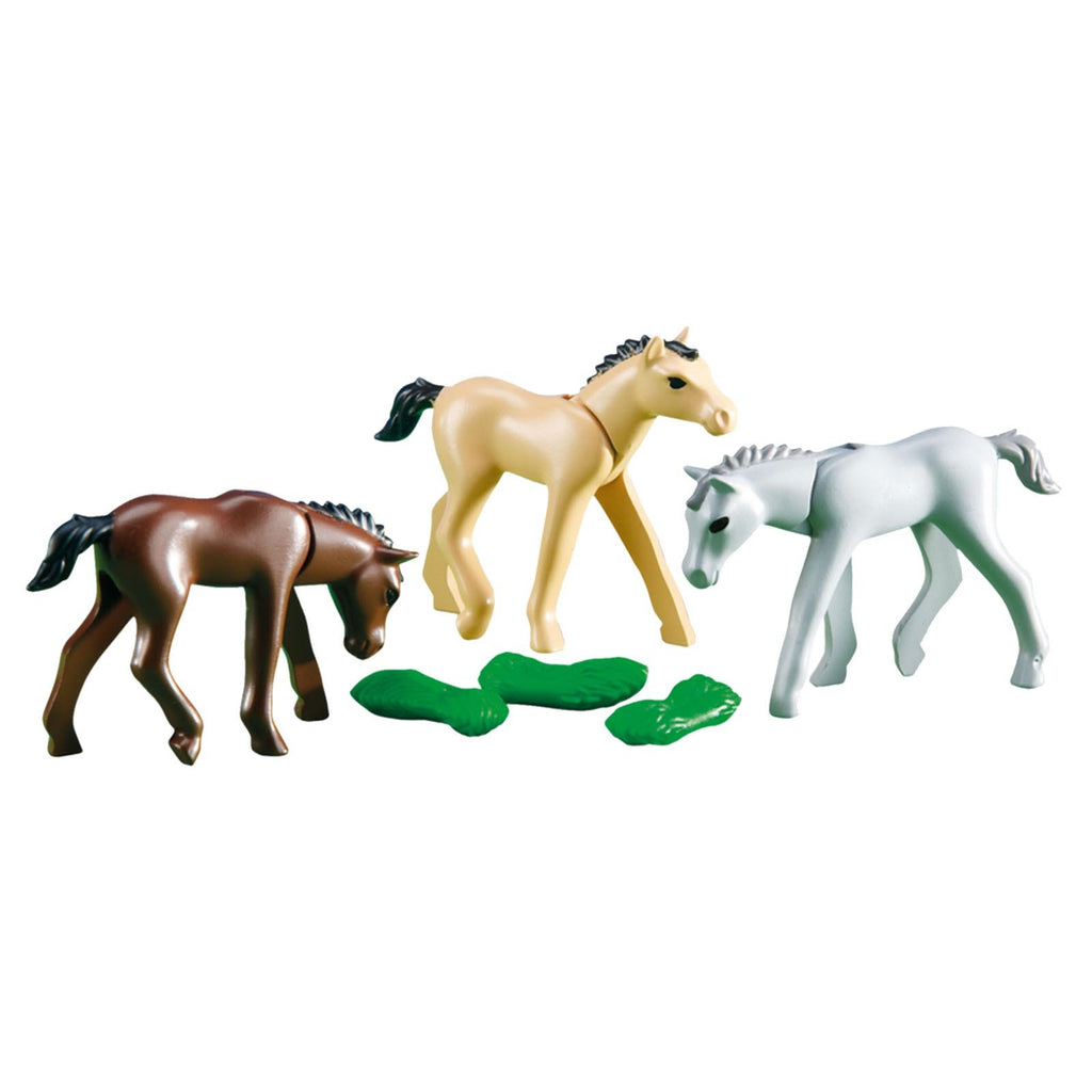 Playmobil 3 Foals With Feed Building Set 6263 - Radar Toys