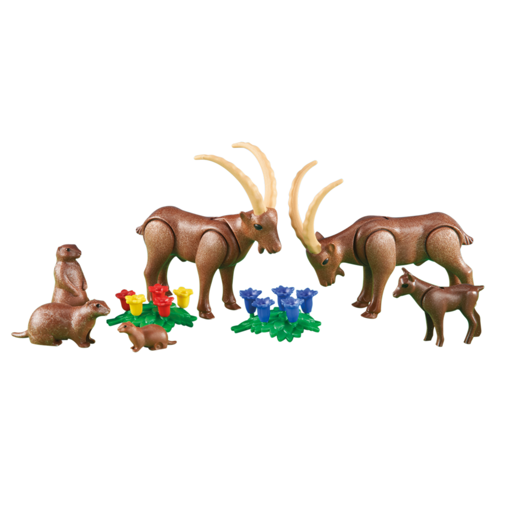 Playmobil Alpine Animals Building Set 6318 - Radar Toys