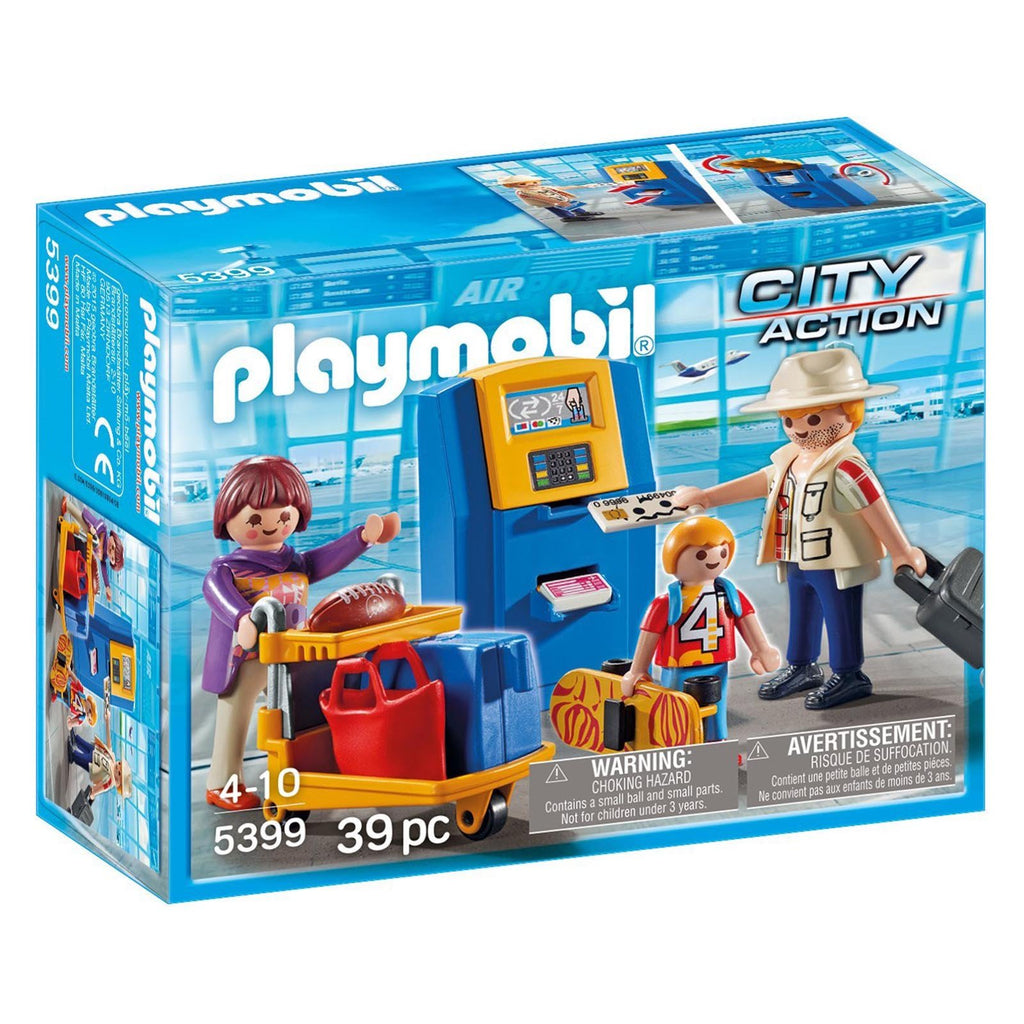 Playmobil City Action Family Check In Building Set 5399 - Radar Toys