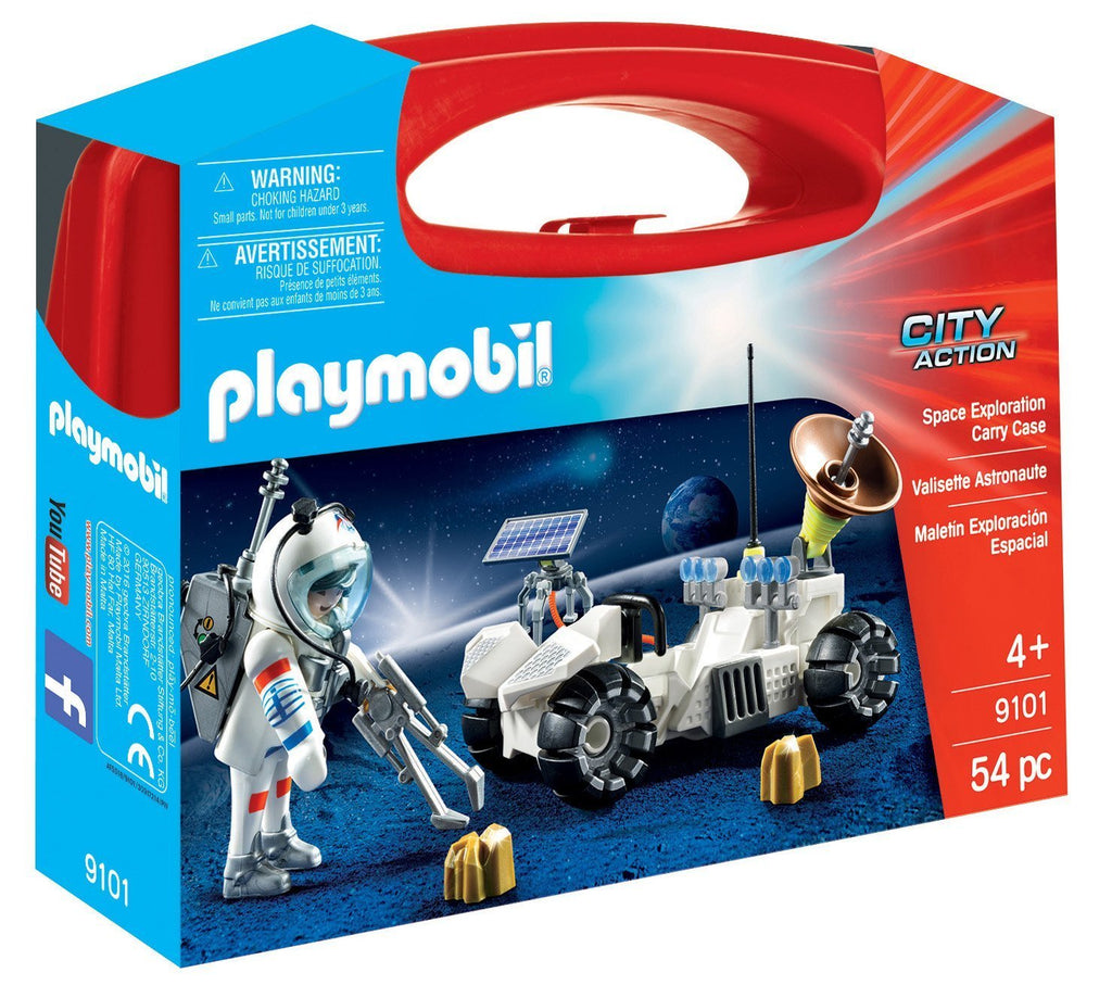 Playmobil City Action Space Exploration Carry Case Building Set 9101 - Radar Toys
