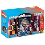 Playmobil City Life Bike Shop Play Box Building Set 9108 - Radar Toys