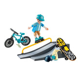Playmobil City Sports And Action Extreme Sports Carry Case Building Set 9107 - Radar Toys