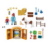 Playmobil Country Pony Stable Play Box Building Set 5660 - Radar Toys