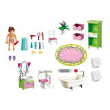 Playmobil Dollhouse Vintage Bathroom Building Set 5307 - Radar Toys