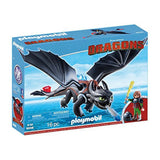 Playmobil Dragons Hiccup And Toothless Building Set 9246 - Radar Toys
