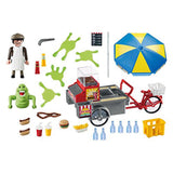 Playmobil Ghostbusters Slimer With Hot Dog Stand Building Set 9222 - Radar Toys