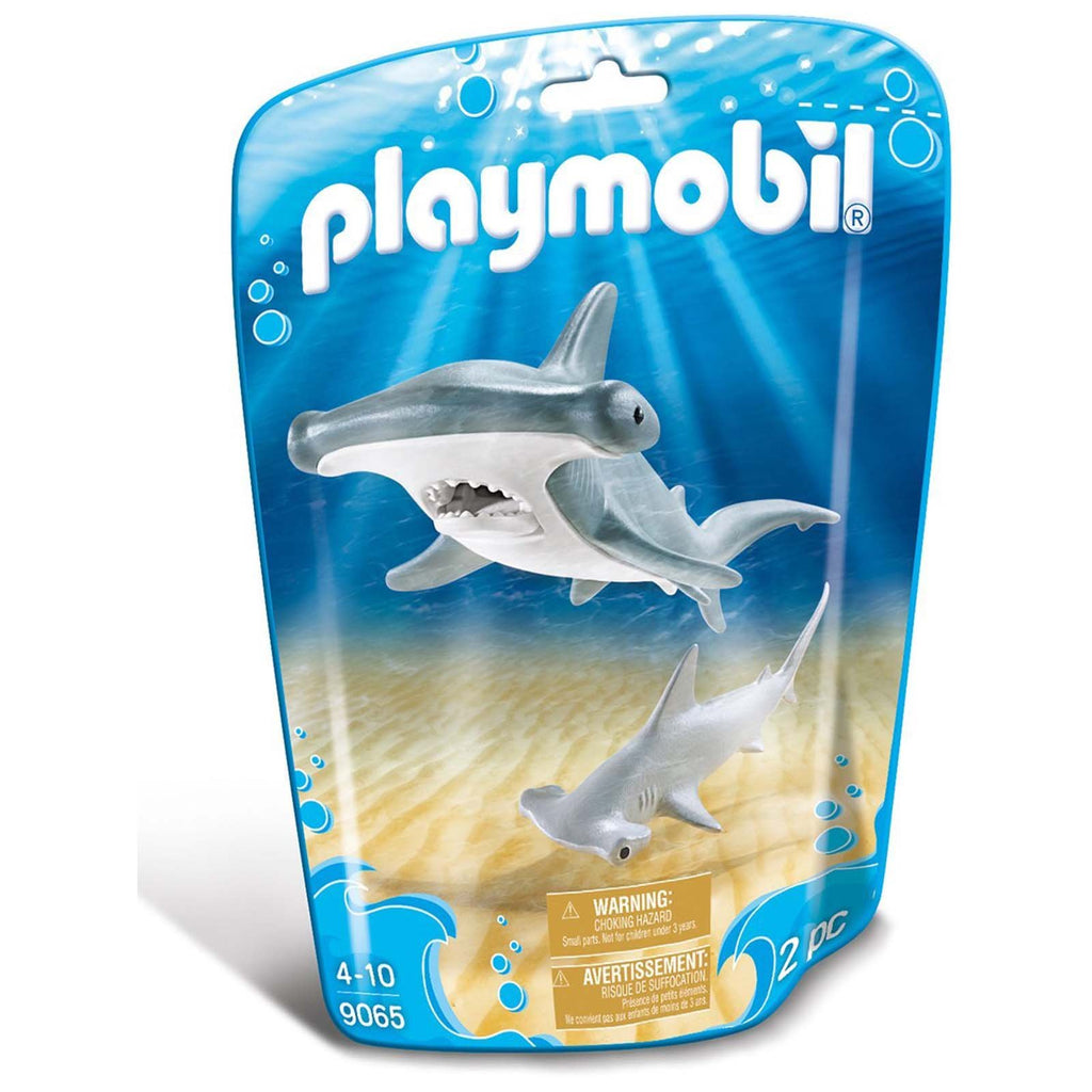 Playmobil Hammerhead Shark With Baby Building Set 9065 - Radar Toys